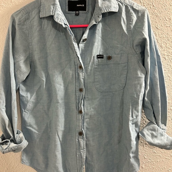 NWOT Denim Button Down - Picture 4 of 4